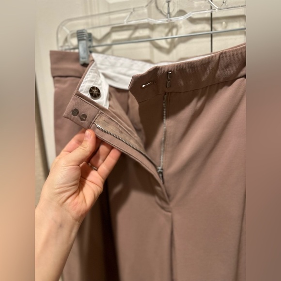 Babaton The Revue Pant Seville color Wool 95% Wide-Leg Mid-Rise , size 12 - Picture 5 of 12